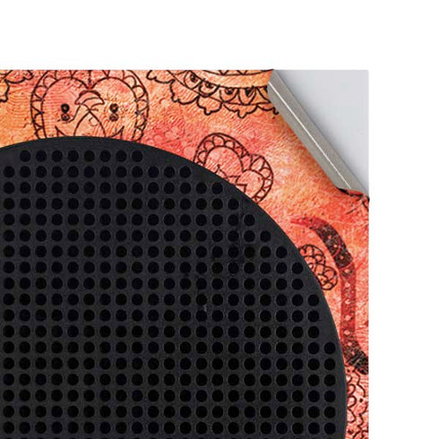 Orange Zen Xbox Series S Console Skin