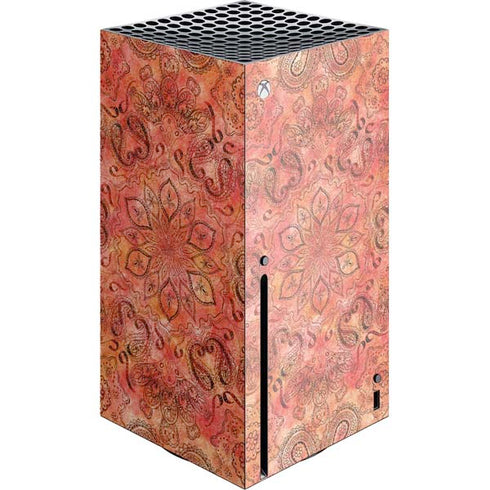Orange Zen Xbox Series X Console Skin