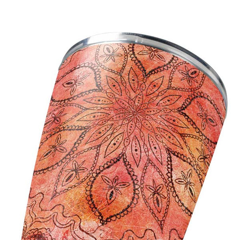 Orange Zen Yeti 20oz Tumbler Skin