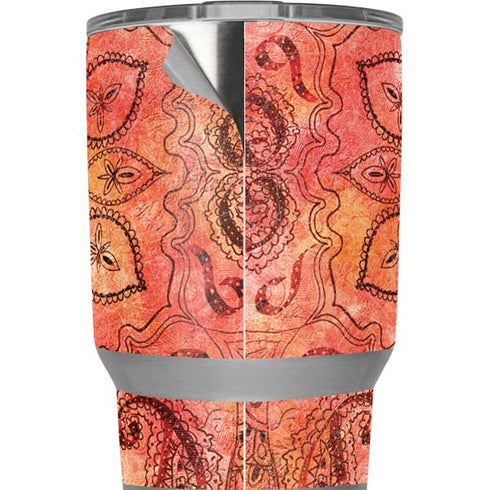 Orange Zen Yeti 20oz Tumbler Skin