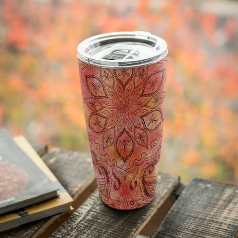 Orange Zen Yeti 20oz Tumbler Skin
