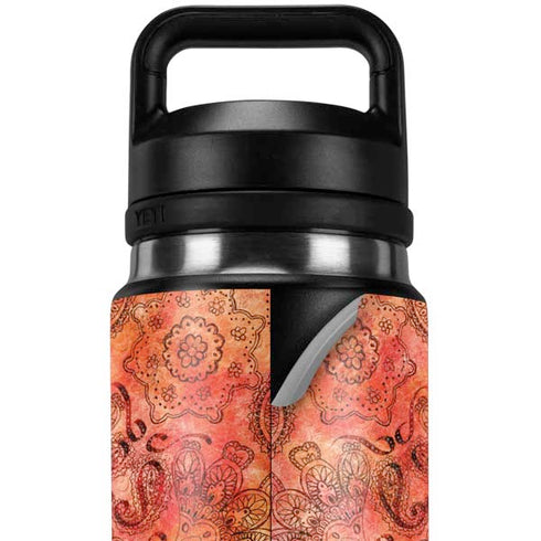 Orange Zen YETI Rambler 26oz Bottle Skin