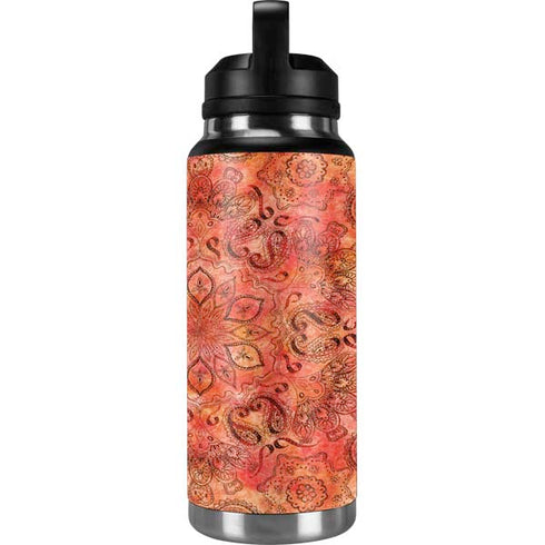 Orange Zen YETI Rambler 36oz Bottle Skin