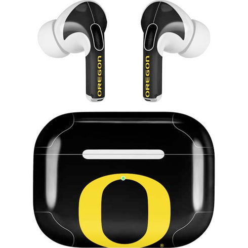 University of Oregon Ducks Black Gradient Apple AirPods Pro Skin