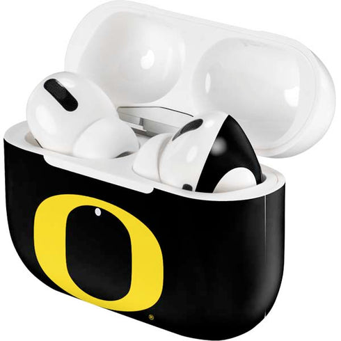 University of Oregon Ducks Black Gradient Apple AirPods Pro Skin