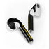 University of Oregon Ducks Black Gradient Apple AirPods Skin