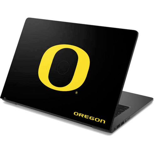 University of Oregon Ducks Black Gradient Dell Chromebook Skin