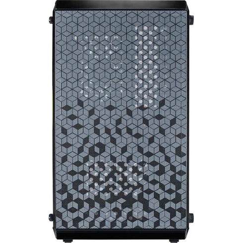 University of Oregon Ducks Black Gradient Cooler Master MasterBox Q300L Mini Tower Skin