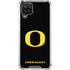 University of Oregon Ducks Black Gradient Galaxy A12 Clear Case
