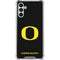 University of Oregon Ducks Black Gradient Galaxy A13 5G Clear Case
