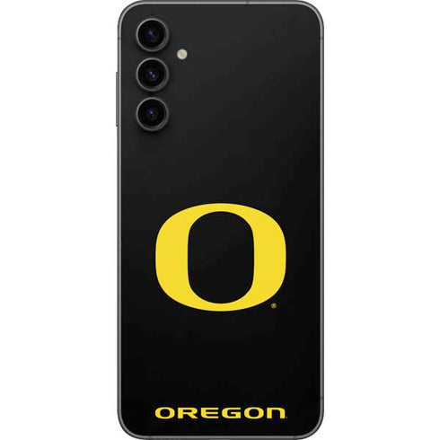 University of Oregon Ducks Black Gradient Galaxy A14 5G Skin