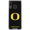 University of Oregon Ducks Black Gradient Galaxy A30 Clear Case