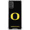 University of Oregon Ducks Black Gradient Galaxy A32 5G Clear Case