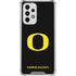 University of Oregon Ducks Black Gradient Galaxy A33 5G Clear Case