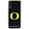 University of Oregon Ducks Black Gradient Galaxy A50 Clear Case