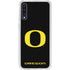 University of Oregon Ducks Black Gradient Galaxy A50 Clear Case