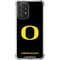 University of Oregon Ducks Black Gradient Galaxy A52 5G Clear Case
