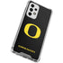University of Oregon Ducks Black Gradient Galaxy A53 5G Clear Case