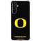 University of Oregon Ducks Black Gradient Galaxy A54 5G Clear Case