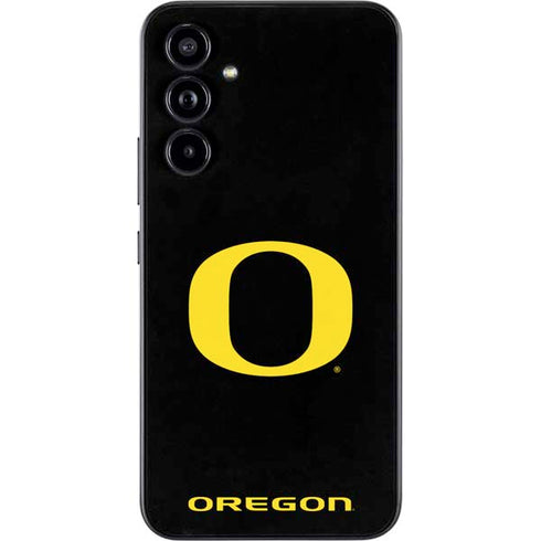 University of Oregon Ducks Black Gradient Galaxy A54 5G Skin