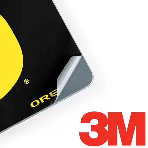 University of Oregon Ducks Black Gradient Galaxy Book 12in Skin