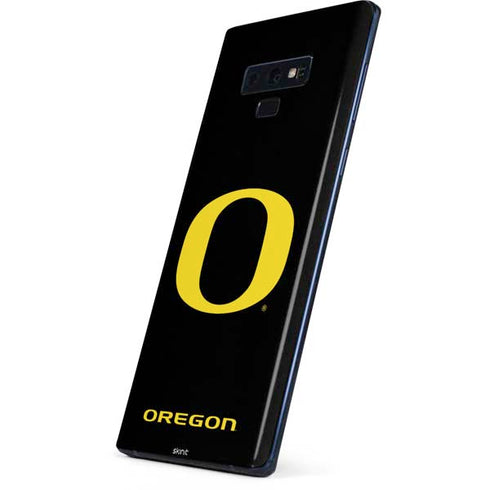 University of Oregon Ducks Black Gradient Galaxy Note 9 Skin