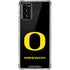 University of Oregon Ducks Black Gradient Galaxy Note20 5G Clear Case