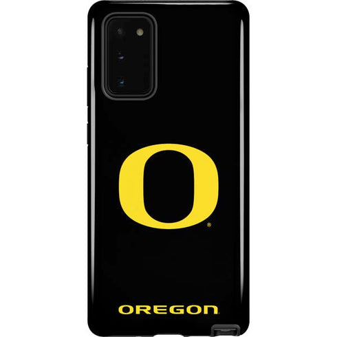 University of Oregon Ducks Black Gradient Galaxy Note20 5G Pro Case