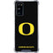 University of Oregon Ducks Black Gradient Galaxy S20 FE Clear Case
