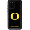University of Oregon Ducks Black Gradient Galaxy S20 Plus Waterproof Case