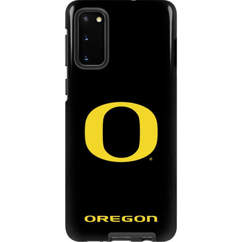 University of Oregon Ducks Black Gradient Galaxy S20 Pro Case