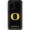 University of Oregon Ducks Black Gradient Galaxy S20 Waterproof Case