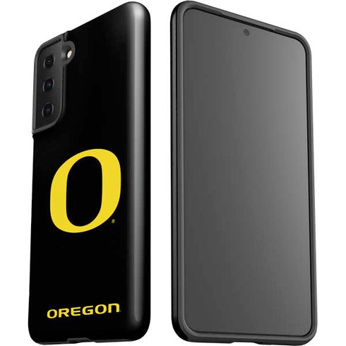 University of Oregon Ducks Black Gradient Galaxy S21 Plus 5G Pro Case