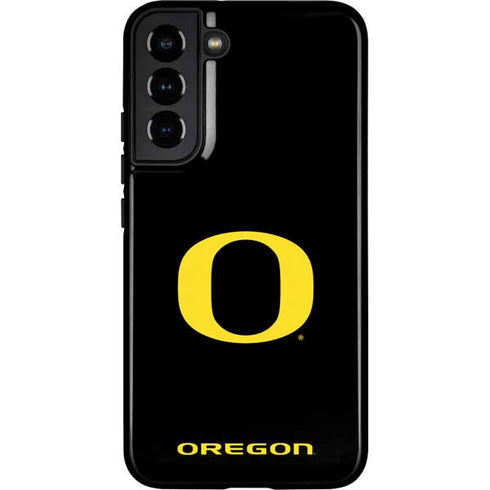 University of Oregon Ducks Black Gradient Galaxy S22 Plus Pro Case