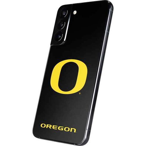 University of Oregon Ducks Black Gradient Galaxy S22 Plus Skin