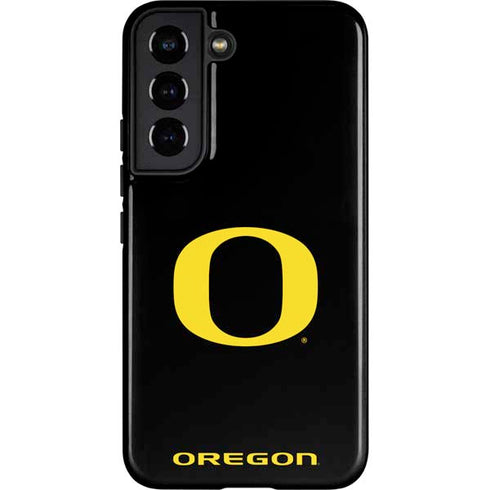 University of Oregon Ducks Black Gradient Galaxy S22 Pro Case