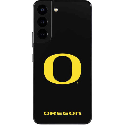 University of Oregon Ducks Black Gradient Galaxy S22 Skin
