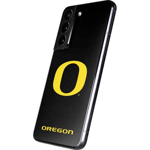University of Oregon Ducks Black Gradient Galaxy S22 Skin