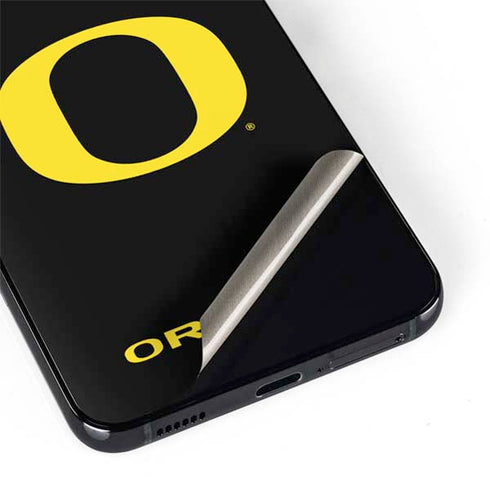 University of Oregon Ducks Black Gradient Galaxy S22 Skin