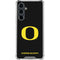 University of Oregon Ducks Black Gradient Galaxy S23 FE Clear Case