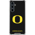 University of Oregon Ducks Black Gradient Galaxy S23 FE Clear Case