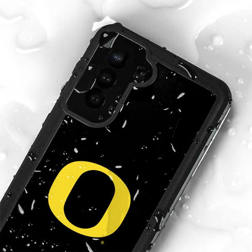 University of Oregon Ducks Black Gradient Galaxy S23 Plus Waterproof Case