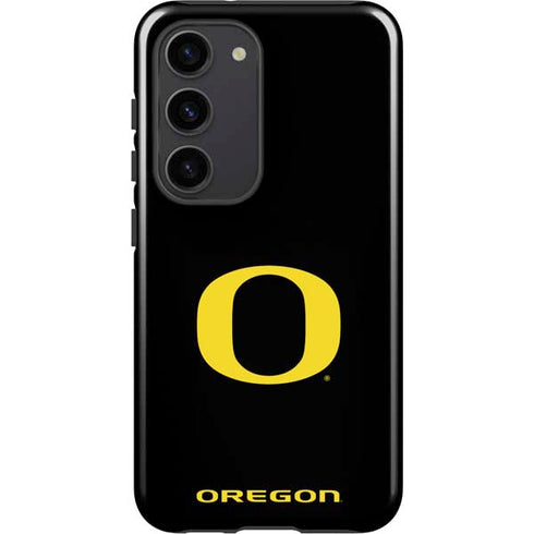 University of Oregon Ducks Black Gradient Galaxy S23 Pro Case
