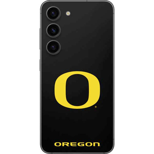 University of Oregon Ducks Black Gradient Galaxy S23 Skin