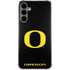University of Oregon Ducks Black Gradient Galaxy S24 Plus Clear Case