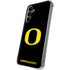 University of Oregon Ducks Black Gradient Galaxy S24 Plus Clear Case