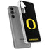University of Oregon Ducks Black Gradient Galaxy S24 Plus Clear Case