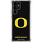 University of Oregon Ducks Black Gradient Galaxy S24 Ultra Clear Case
