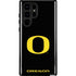 University of Oregon Ducks Black Gradient Galaxy S24 Ultra Impact Case