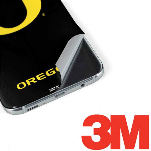University of Oregon Ducks Black Gradient Galaxy S8 Skin
